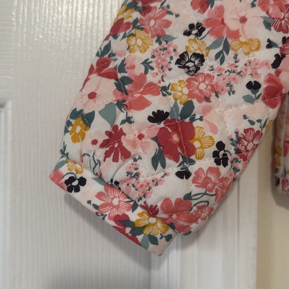 Janie  and Jack quilted floral jacket - Picture 5 of 9
